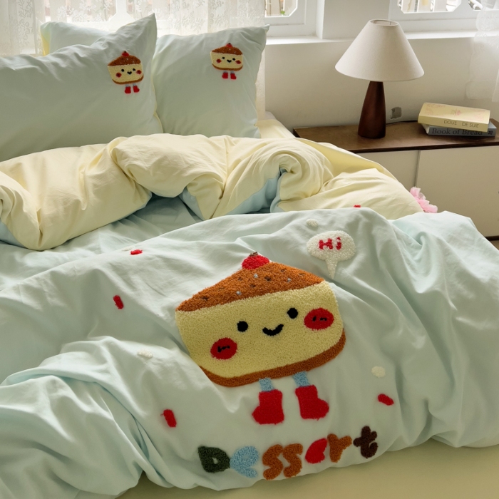 91家纺网 家纺一手货源 找家纺 坚果摄影  小清新小红书自然光毛巾绣四件套拍摄样片