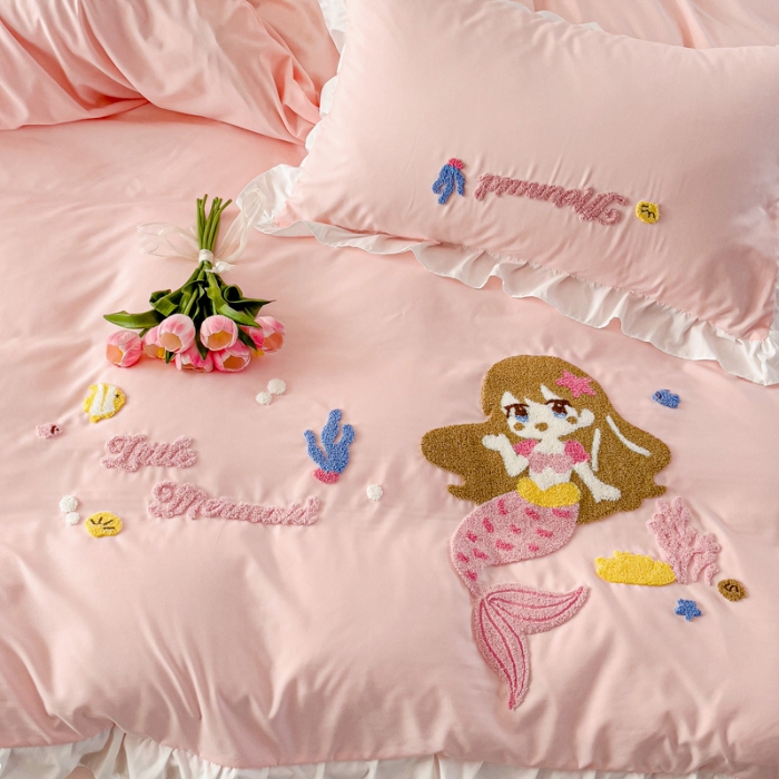 91家纺网 家纺一手货源 找家纺 坚果摄影    小清新小红书自然光毛巾绣四件套拍摄样片