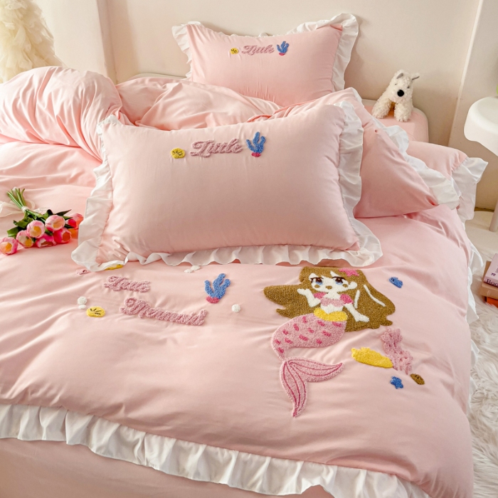 91家纺网 家纺一手货源 找家纺 坚果摄影    小清新小红书自然光毛巾绣四件套拍摄样片