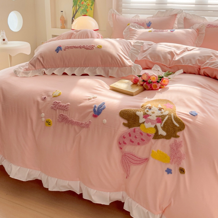 91家纺网 家纺一手货源 找家纺 坚果摄影    小清新小红书自然光毛巾绣四件套拍摄样片