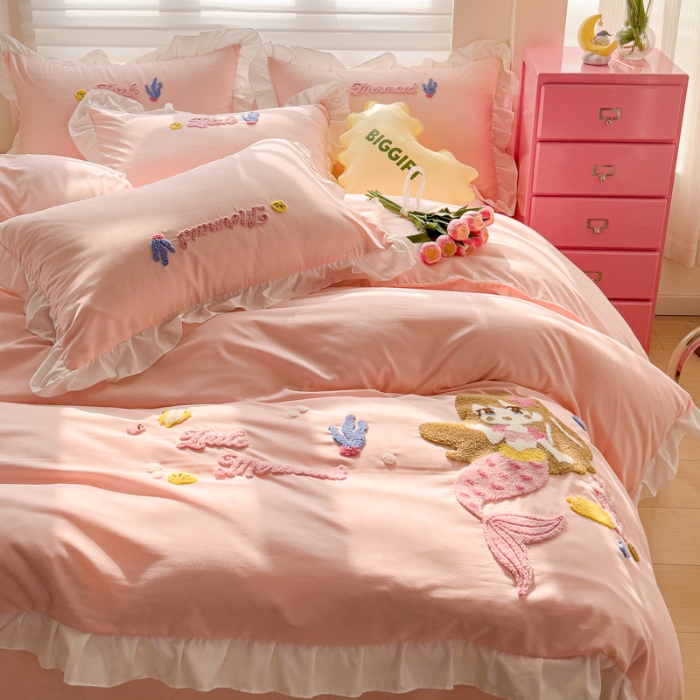 91家纺网 家纺一手货源 找家纺 坚果摄影    小清新小红书自然光毛巾绣四件套拍摄样片