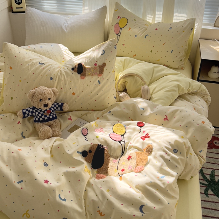 91家纺网 家纺一手货源 找家纺 坚果摄影    小清新小红书自然光毛巾绣四件套拍摄样片