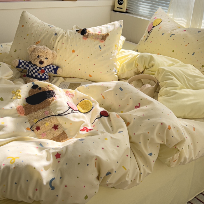 91家纺网 家纺一手货源 找家纺 坚果摄影    小清新小红书自然光毛巾绣四件套拍摄样片