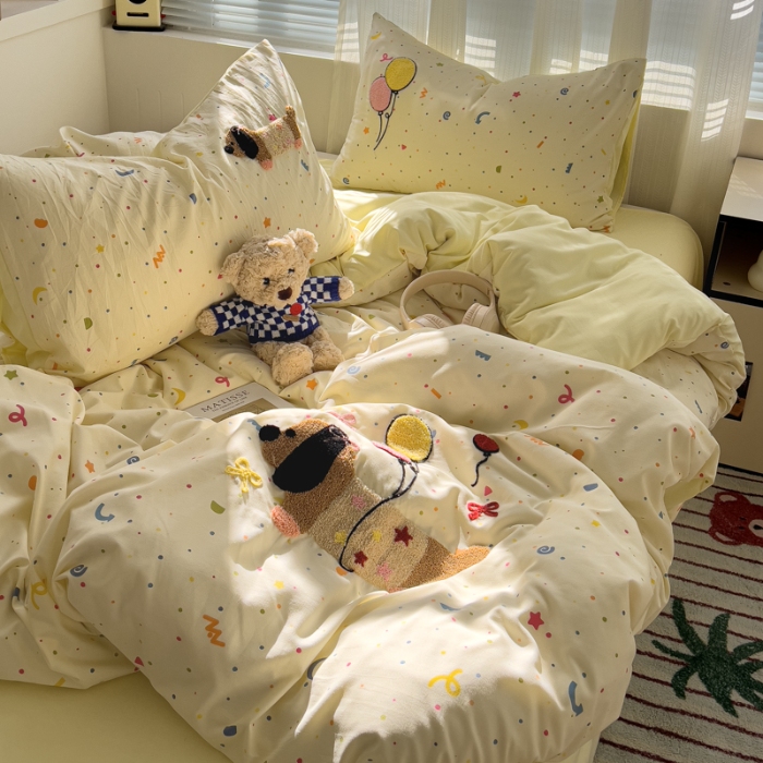 91家纺网 家纺一手货源 找家纺 坚果摄影    小清新小红书自然光毛巾绣四件套拍摄样片