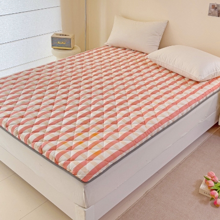 91家纺网 家纺一手货源 找家纺 坚果摄影    小清新小红书自然光印花床盖床垫拍摄样片