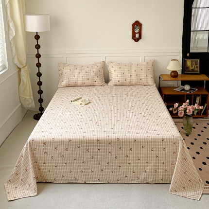 91家纺网 家纺一手货源 找家纺 坚果摄影    小清新小红书自然光印花床盖床垫拍摄样片