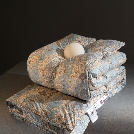 91家纺网 家纺一手货源 找家纺 （总）华盛羽绒被壳 2024新款羽绒被工厂店糯棉印花羽绒被大牌款