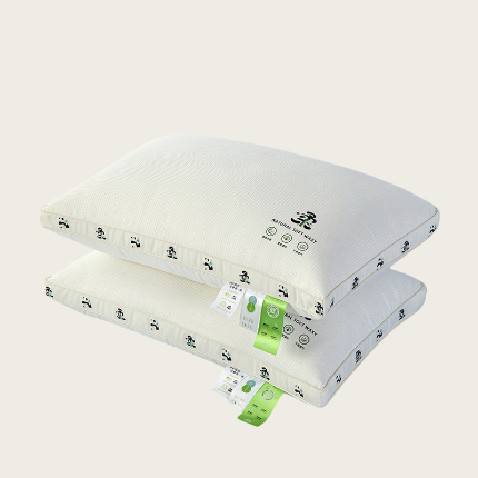 91家纺网 家纺一手货源 找家纺 （总）舒芯睡眠 软糯与支撑恰到好处 国风熊猫成人护颈枕儿童枕头