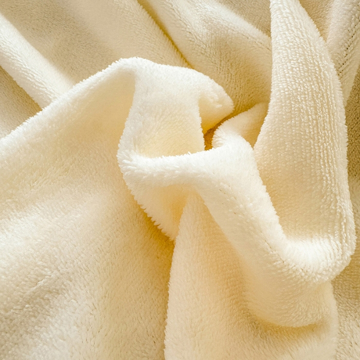 91家纺网 家纺一手货源 找家纺 漫布云2025秋冬新款230g全消光牛奶绒夹棉单床盖纯色蕾丝花边刺绣床裙款床盖法莱绒婴儿绒金貂绒床盖  甜蜜可可—奶昔白 