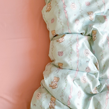 91家纺网 家纺一手货源 找家纺 （总）温眠 2025新款亲肤柔软卡通印花水洗棉四件套