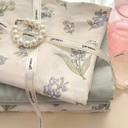 91家纺网 家纺一手货源 找家纺 （总）玉海棠家纺 2025新款针织双层纱四件套