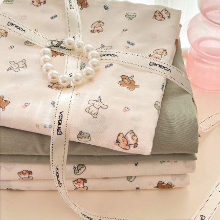 91家纺网 家纺一手货源 找家纺 （总）玉海棠家纺 2025新款针织双层纱四件套