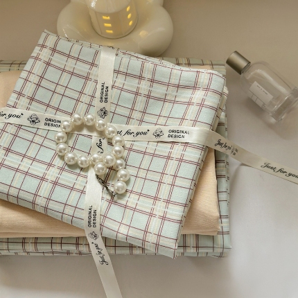 91家纺网 家纺一手货源 找家纺 （总）玉海棠家纺 2025新款针织双层纱四件套