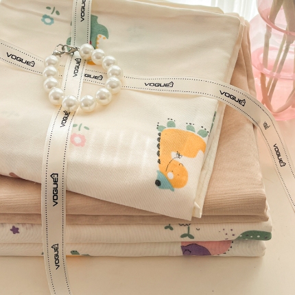 91家纺网 家纺一手货源 找家纺 （总）玉海棠家纺 2025新款针织双层纱四件套