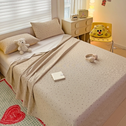 91家纺网 家纺一手货源 找家纺 （总） 2025新款亲肤柔软100棉全棉印花单品床单床笠枕套