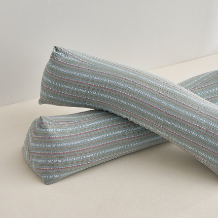 91家纺网 家纺一手货源 找家纺 （总）2025新款3D条纹菱形荞麦枕 枕头枕芯