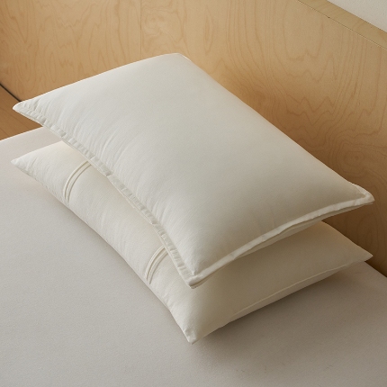 91家纺网 家纺一手货源 找家纺 （总）乐可 2025新款A类原棉亲肤枕枕头枕芯48*74cm