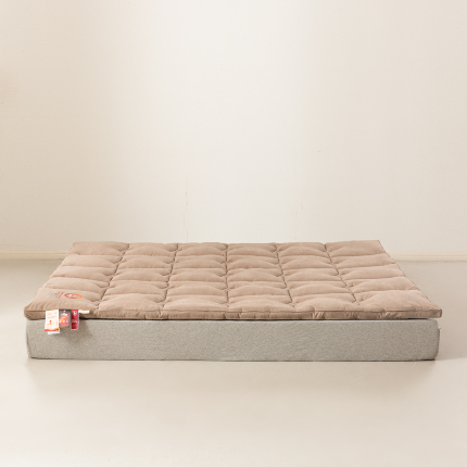 玖玖爱 2025新款远红外软床垫 驼色