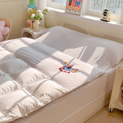 91家纺网 家纺一手货源 找家纺 （总）柒星睡袋 2025新款a类水洗毛巾绣一次性隔脏睡袋