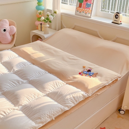 91家纺网 家纺一手货源 找家纺 （总）柒星睡袋 2025新款a类水洗毛巾绣一次性隔脏睡袋