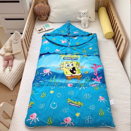 91家纺网 家纺一手货源 找家纺 （总）婴儿睡袋儿童春秋款四季通用中大童宝宝防踢被纯棉秋冬季加厚加厚