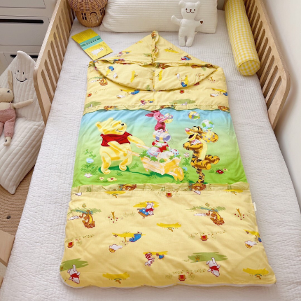 91家纺网 家纺一手货源 找家纺 （总）婴儿睡袋儿童春秋款四季通用中大童宝宝防踢被纯棉秋冬季加厚加厚