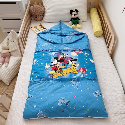 91家纺网 家纺一手货源 找家纺 （总）婴儿睡袋儿童春秋款四季通用中大童宝宝防踢被纯棉秋冬季加厚加厚