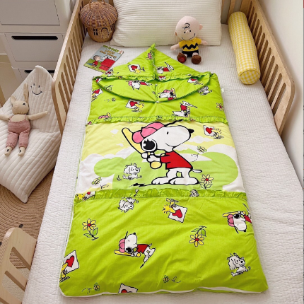 91家纺网 家纺一手货源 找家纺 （总）婴儿睡袋儿童春秋款四季通用中大童宝宝防踢被纯棉秋冬季加厚加厚