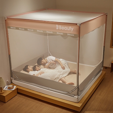 91家纺网 家纺一手货源 找家纺 （总）2025新款卧室儿童宝宝床笠底防止掉床婴儿蚊帐简约大方保暖帐篷防蚊