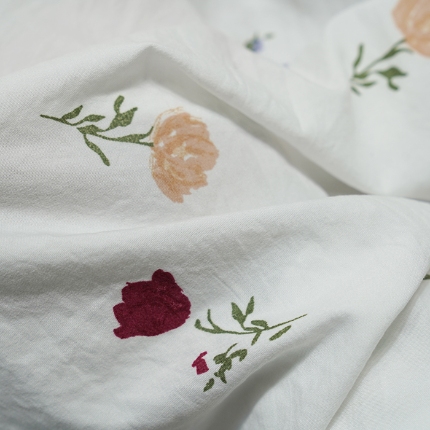 91家纺网 家纺一手货源 找家纺 梦织纺 2025新款套件面料水洗棉印花系列