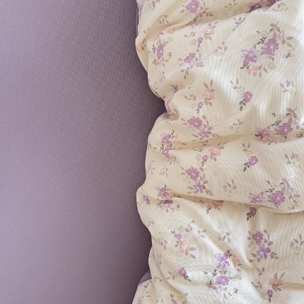 91家纺网 家纺一手货源 找家纺 （总）名品家纺 2025新款针织棉双层纱四件套-风格二（提供买家秀）