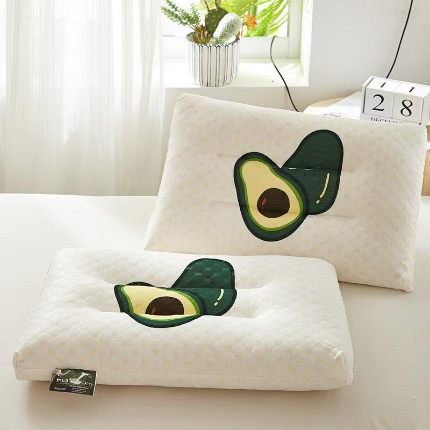 91家纺网 家纺一手货源 找家纺 2025卡通碎乳胶颗粒枕芯儿童成人乳胶枕头护颈家用 学生宿舍礼品直播厂家直销