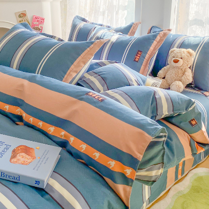 91家纺网 家纺一手货源 找家纺 （总）简冠家纺 2025新款植物羊绒磨毛四件套