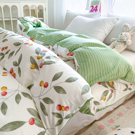 91家纺网 家纺一手货源 找家纺 （总）帛织澜 2025新款全棉被套喷气12868系列纯棉单被套（预留缩水）