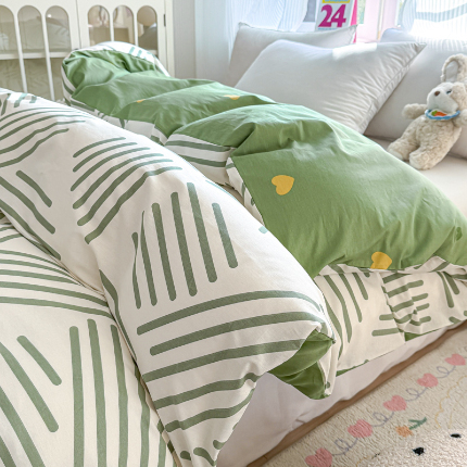 91家纺网 家纺一手货源 找家纺 （总）帛织澜 2025新款全棉被套喷气12868系列纯棉单被套（预留缩水）