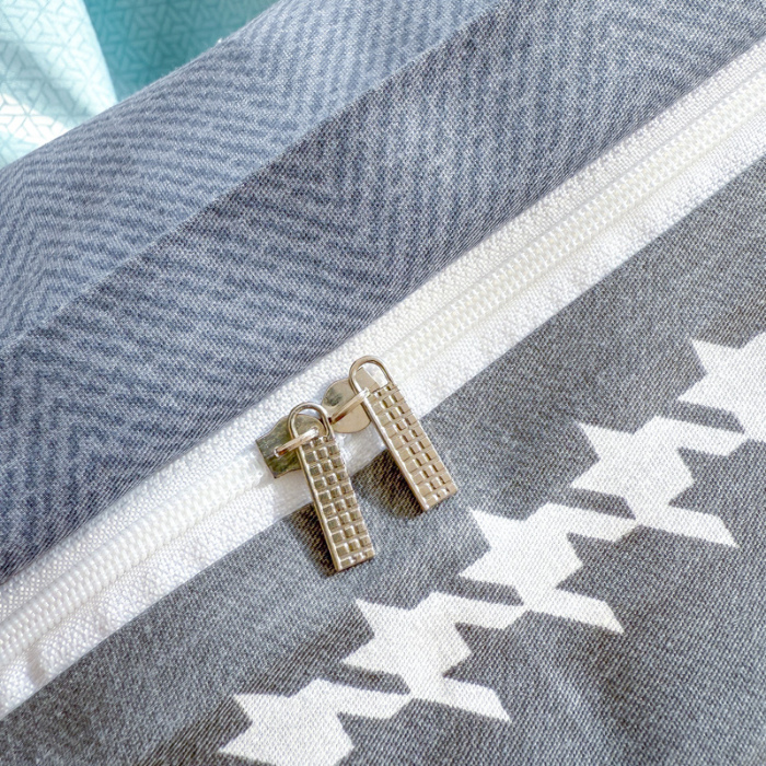 91家纺网 家纺一手货源 找家纺 帛织澜 2025新款全棉被套喷气12868系列纯棉单被套（预留缩水） 莫兰迪