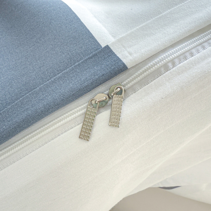 91家纺网 家纺一手货源 找家纺 帛织澜 2025新款全棉被套喷气12868系列纯棉单被套（预留缩水） 七巧板AA