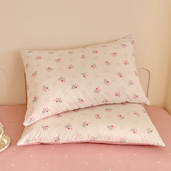 91家纺网 家纺一手货源 找家纺 DoDo 兜兜 【 可定制尺寸】2025新款全棉40支13372印花四件套 情书