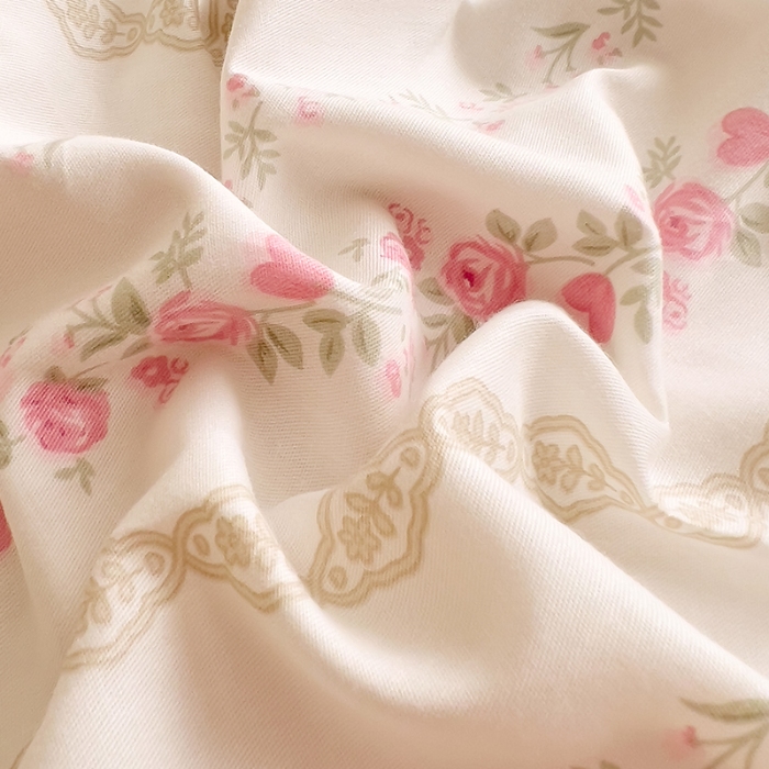 91家纺网 家纺一手货源 找家纺 DoDo 兜兜 【 可定制尺寸】2026新款全棉40支13372印花四件套 黛茜