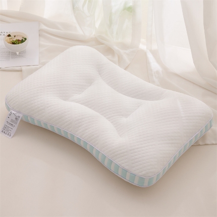 91家纺网 家纺一手货源 找家纺 （总）仁宇枕业 2025新款新品枕头枕芯 新一代彩色针织反c深睡牵引分区枕头枕芯