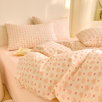 91家纺网 家纺一手货源 找家纺 （总）DoDo 兜兜 【可定制尺寸】2025新款全棉纯棉碎花小清新40支13372印花四件套