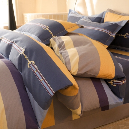 91家纺网 家纺一手货源 找家纺 （总）木易 2025新款全棉磨毛印花四件套