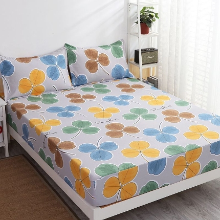 91家纺网 家纺一手货源 找家纺 （总）帛洵 2025新款舒适亲肤加厚130克植物羊绒印花床笠