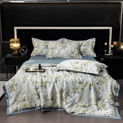 91家纺网 家纺一手货源 找家纺 （总）千嘻汇2025新款水洗天丝真丝夏被四件套夏凉被空调被