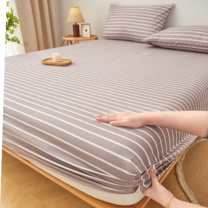 91家纺网 家纺一手货源 找家纺 （总）慕梵家居 2025新款全棉老粗布床笠无印风纯棉床罩