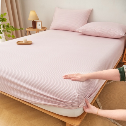 91家纺网 家纺一手货源 找家纺 （总）慕梵家居 2025新款全棉老粗布床笠无印风纯棉床罩