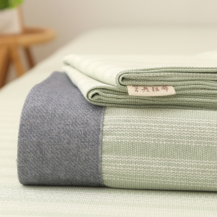 91家纺网 家纺一手货源 找家纺 （总）慕梵家居 100全棉加厚老粗布床单三件套纯棉宽包边被单凉席