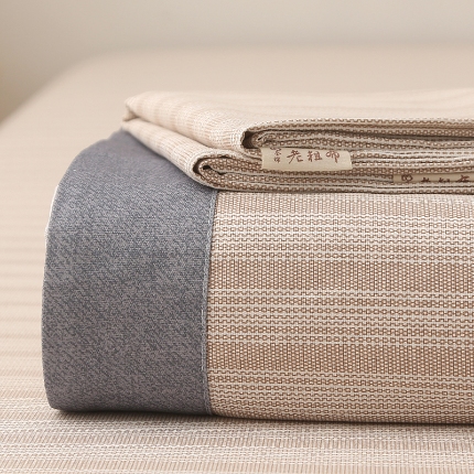 91家纺网 家纺一手货源 找家纺 （总）慕梵家居 100全棉加厚老粗布床单三件套纯棉宽包边被单凉席