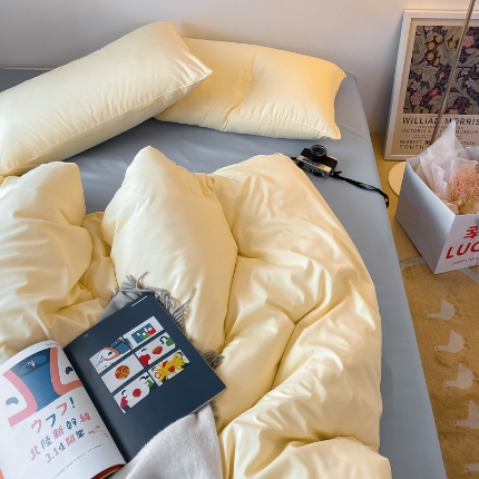 91家纺网 家纺一手货源 找家纺 【91特价】优宜家 新款磨毛双拼四件套