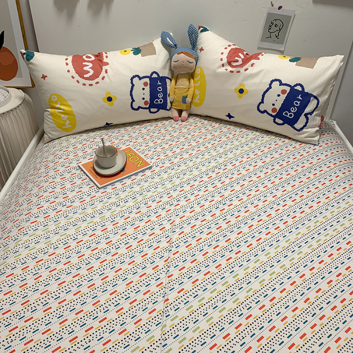 91家纺网 家纺一手货源 找家纺 （总）简宜家居 2021新款全棉小清新四件套